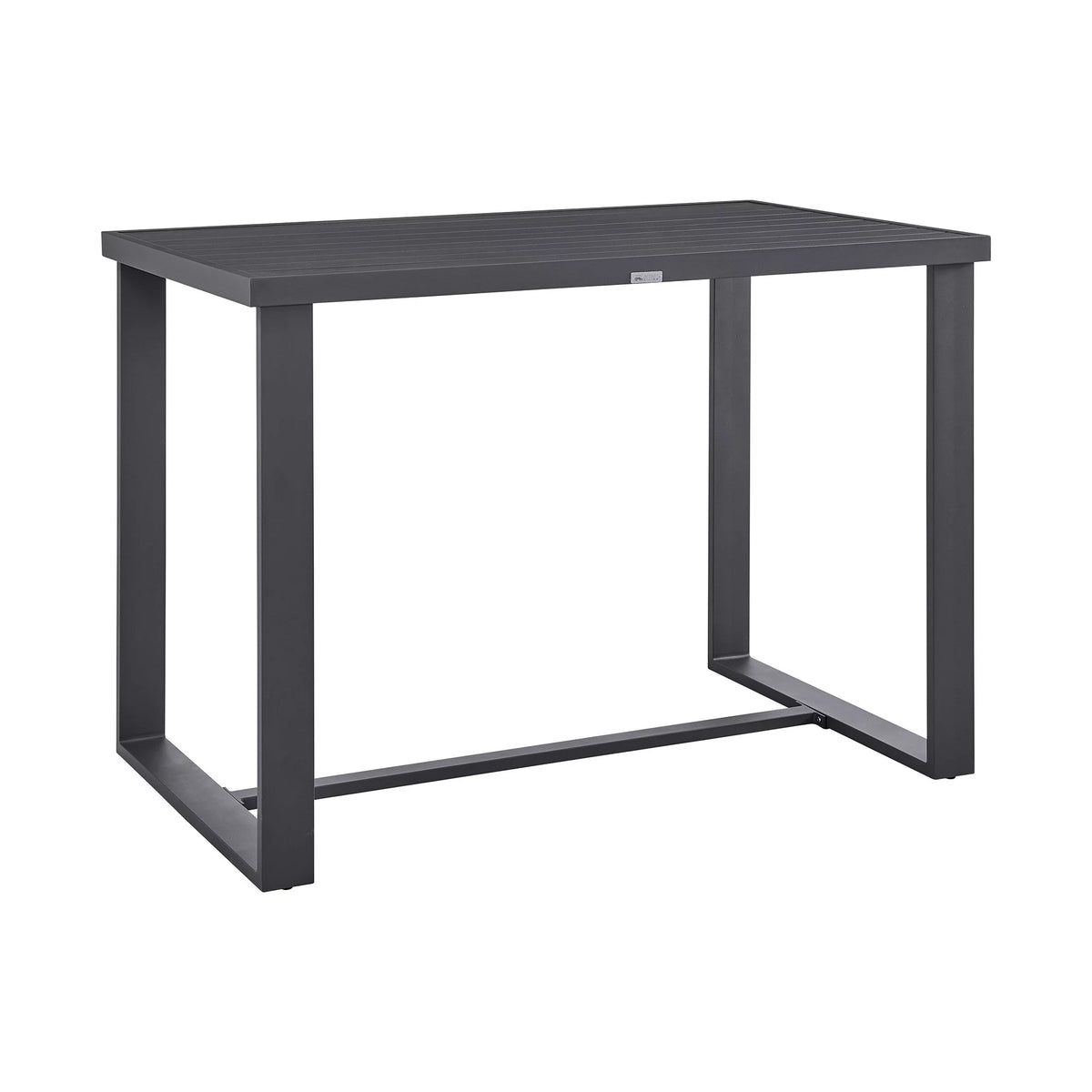 Dark Gray Bar Height Dining Table B1799