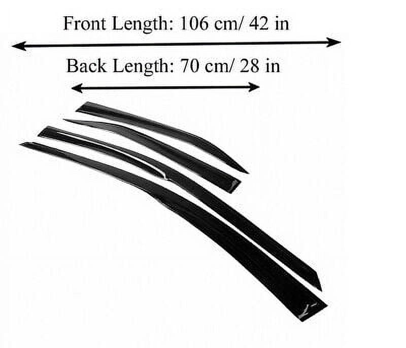 Acrylic Window Visor Sun Rain Deflector Guard P467