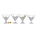 Crystal Martini Glass 5oz, Set of 4 L271