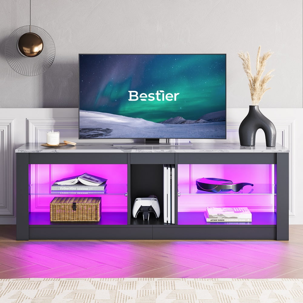 Light Grey TV Stand Media Console Table K757646