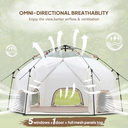 Camping Tent with Awning Porch and Screen Room G6478