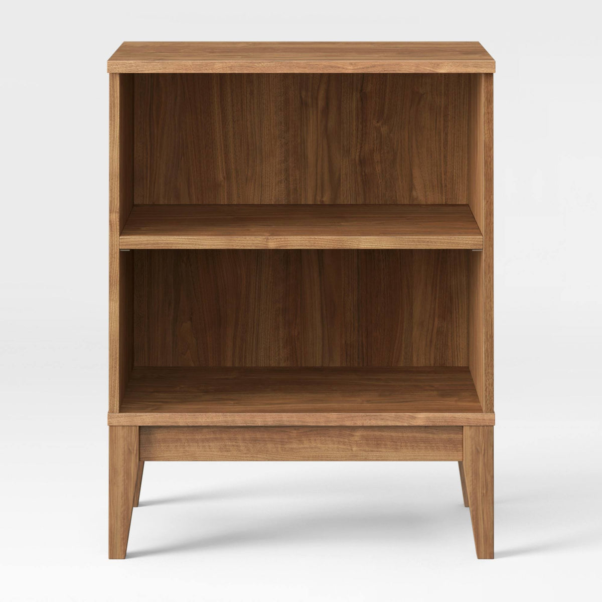 Brown 2 Shelf Bookcase E22945