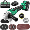 Cordless Angle Grinder with 4.0Ah Battery & Charger, 4-1/2'' Blade B461519