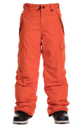 Boys Insulated Cargo Pant Solar Orange XL J8898