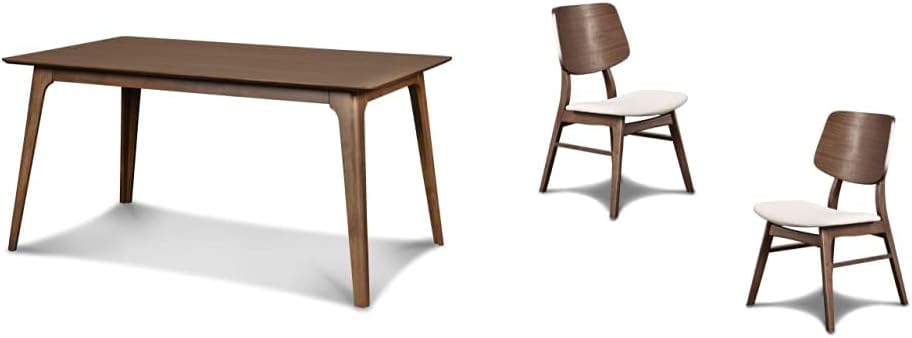Mid-Century Modern Walnut Dining Table J864