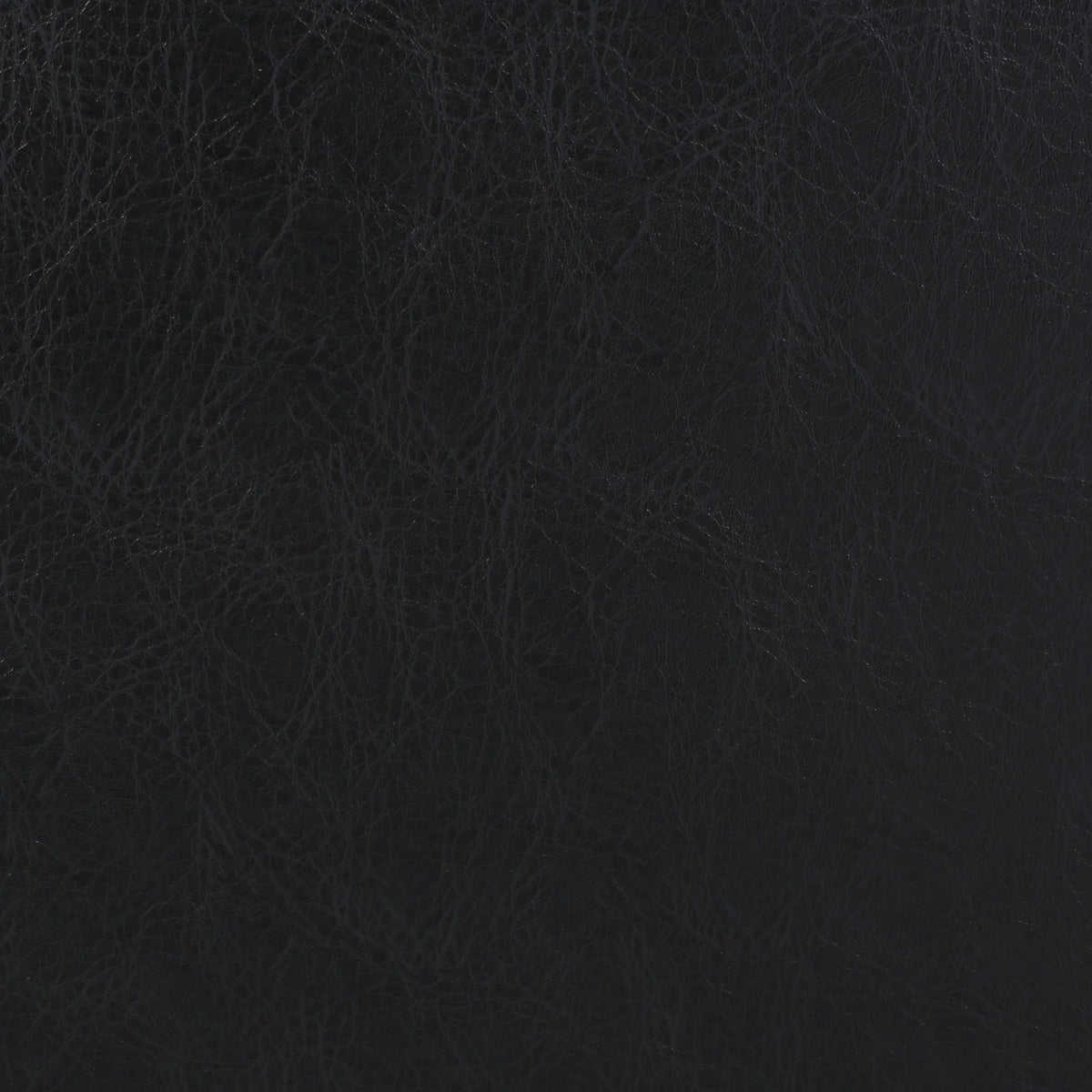 Midnight Black Leather Tufted Loveseat E217