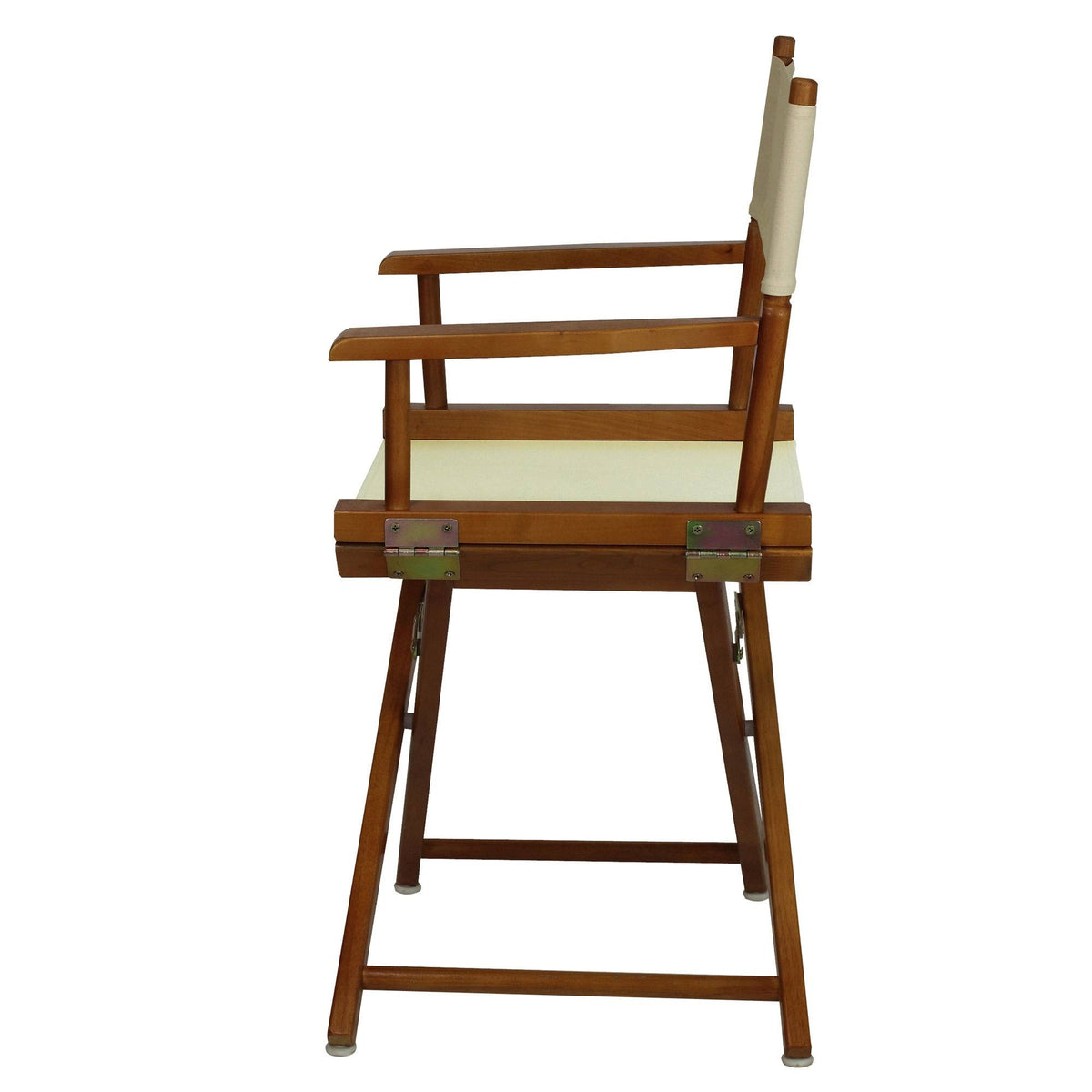 Honey Oak Frame Gold Canvas Director's Chair Y3350