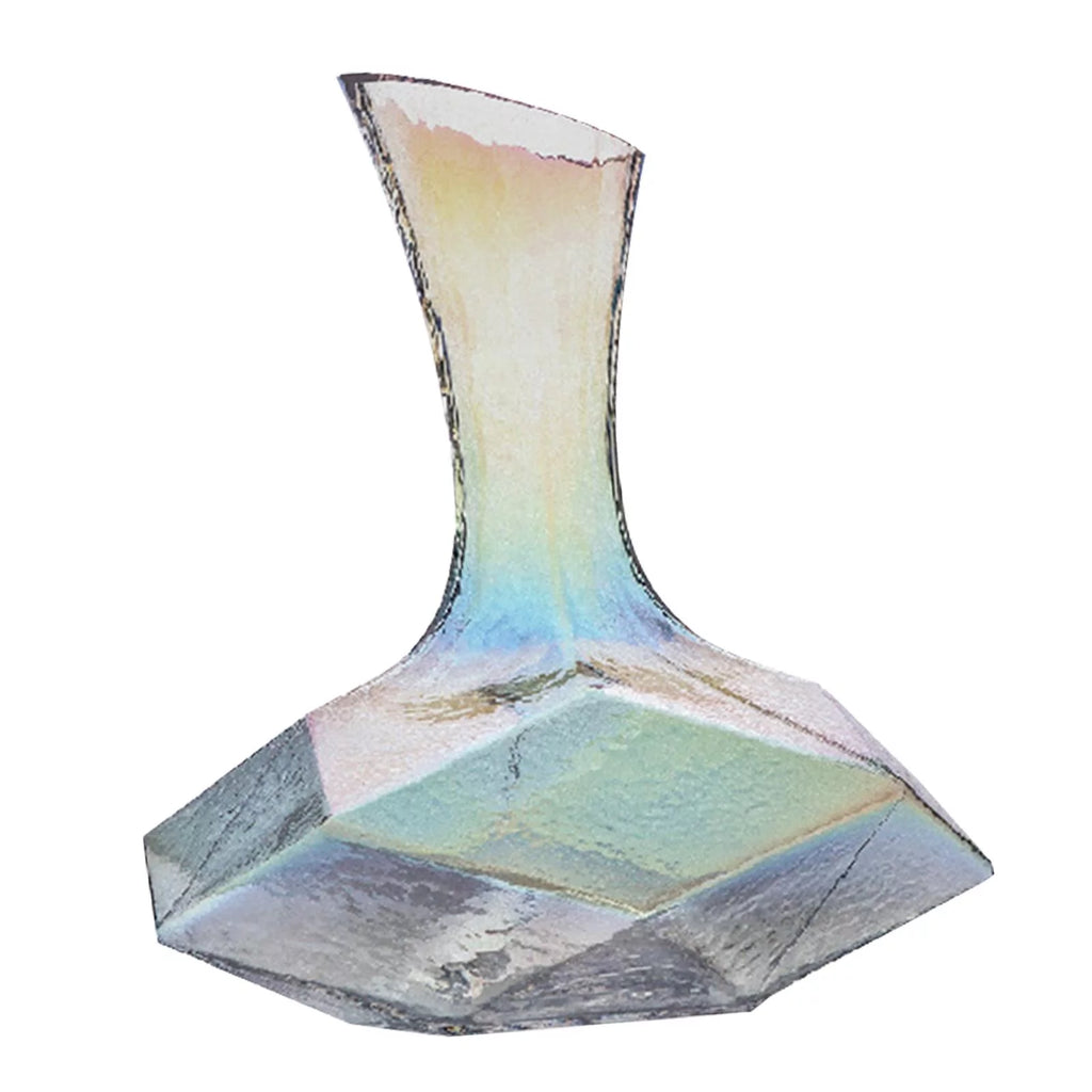 Hand Blown Art Glass Decanter Y479