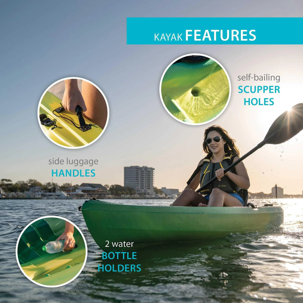 Sit-On-Top Kayak with Paddle X24102
