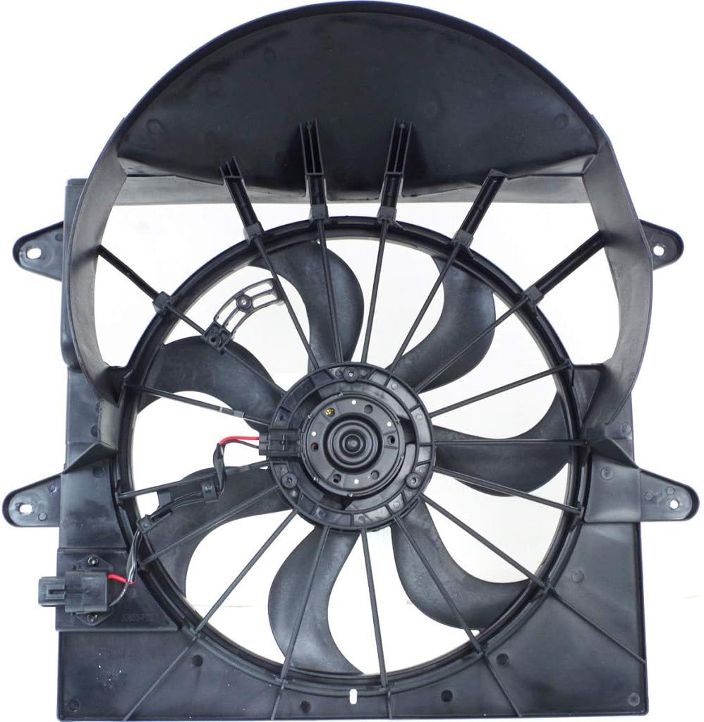 Radiator Fan for Jeep Grand Cherokee 2009 2010 Single Fan 3.7L 4.7L Engine A987