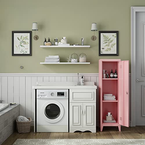 Metal Storage Cabinet with Doors and Shelves N8615