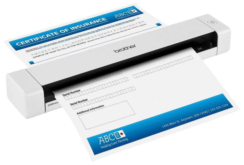 Portable Sheetfed Scanner 600 dpi O2347