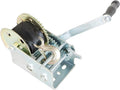 Heavy Duty Hand Winch 2500lbs with 24FT Strap Manual Operated Two-Way Ratchet Pack of 2 J673