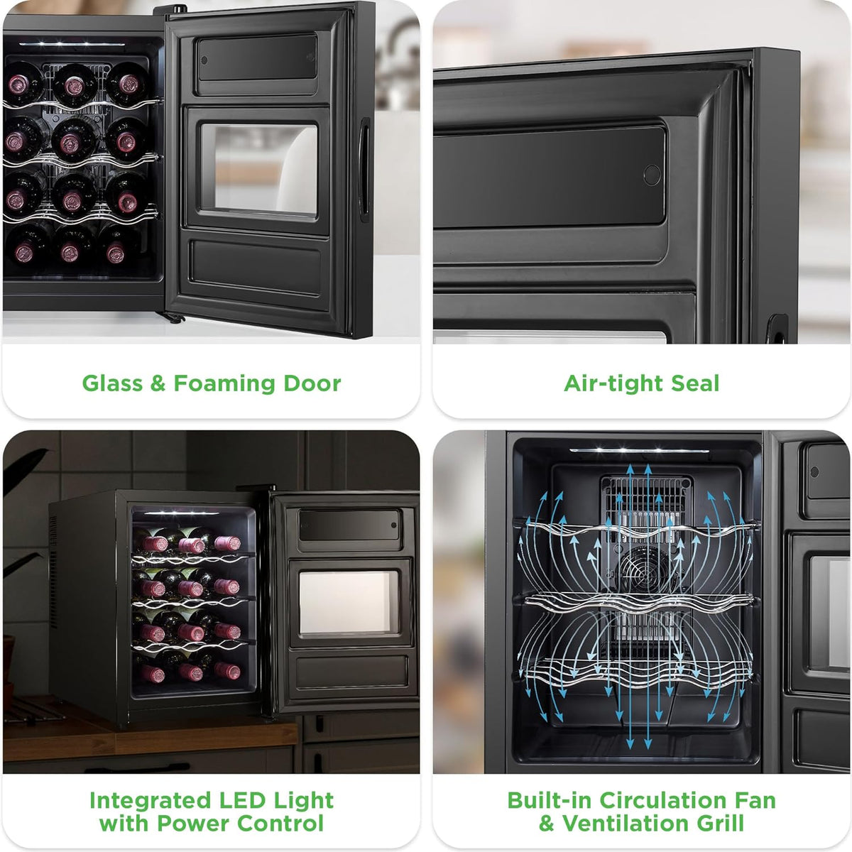 12 Bottle Single-Zone Refrigerator I3555