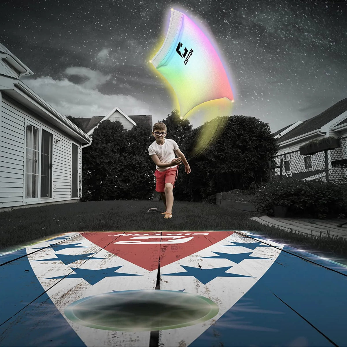 Light Up Cornhole Bags 4 Pack O478