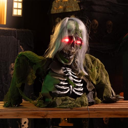 Zombie Decoration with Glowing Eyes and Sounds G675
