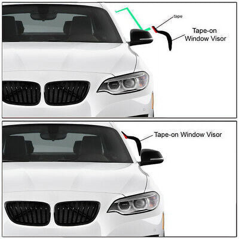 Acrylic Window Visor Sun Rain Deflector Guard P467