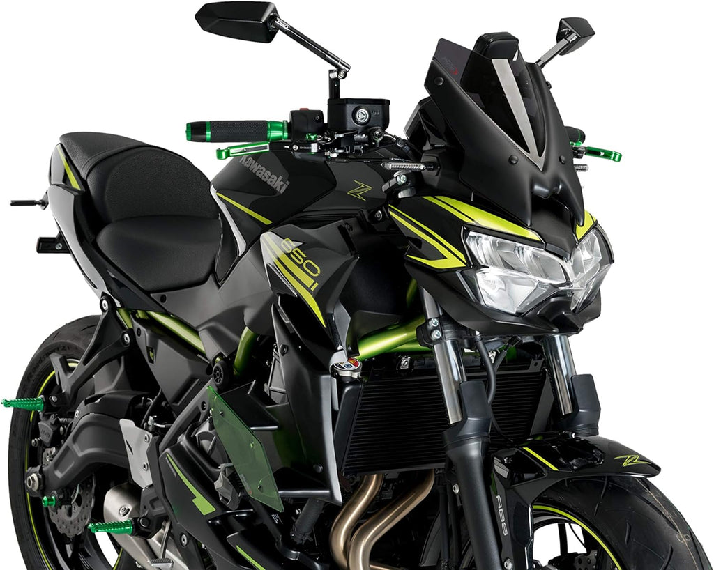Dark Smoke Windshield for Kawasaki Z650 O330460