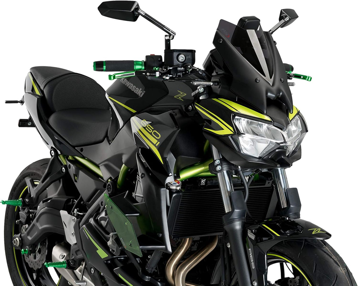 Dark Smoke Windshield for Kawasaki Z650 O330460