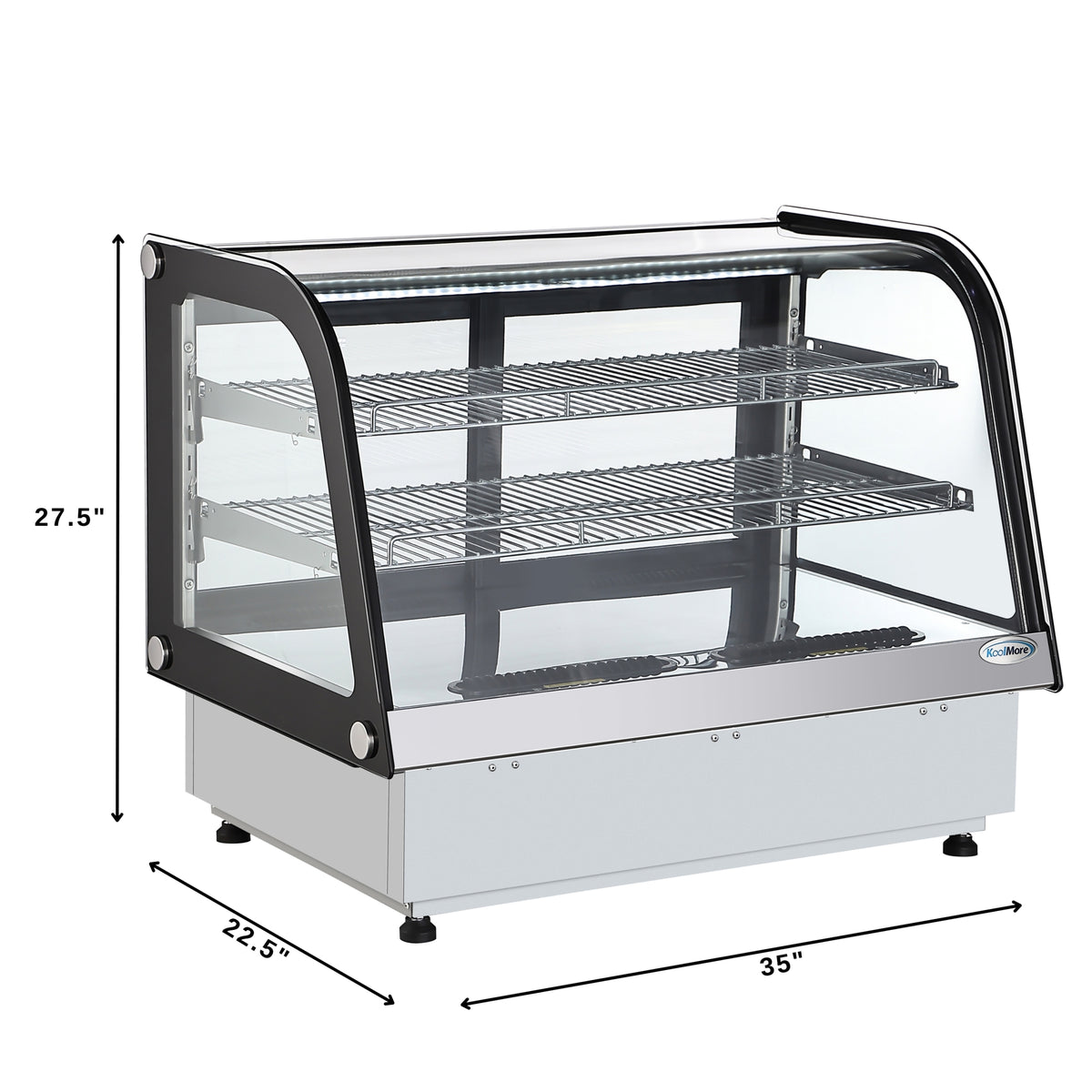 Drop-In Countertop Display Refrigerator in Black J481842