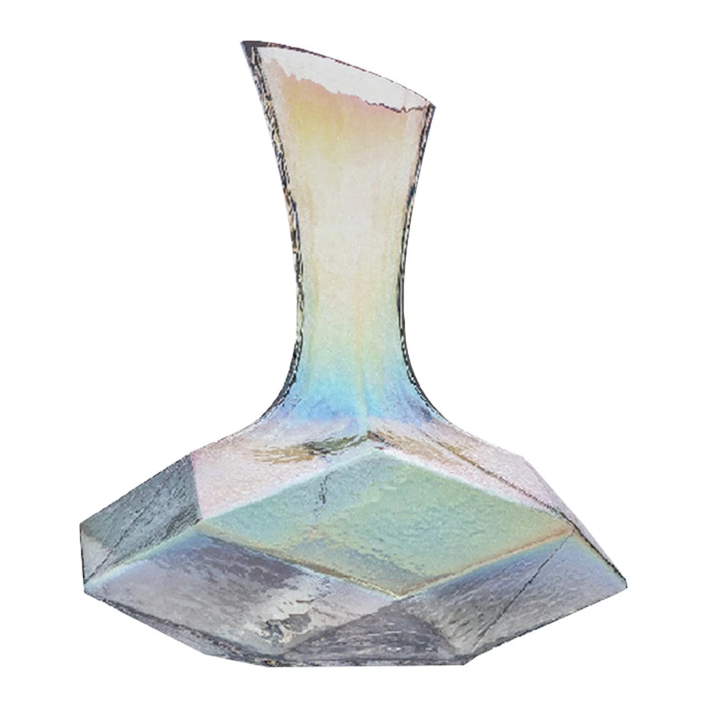 Hand Blown Art Glass Decanter Y479