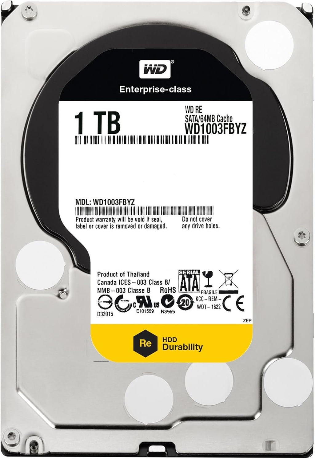 1 TB 7200 RPM SATA III Enterprise Hard Drive F65761