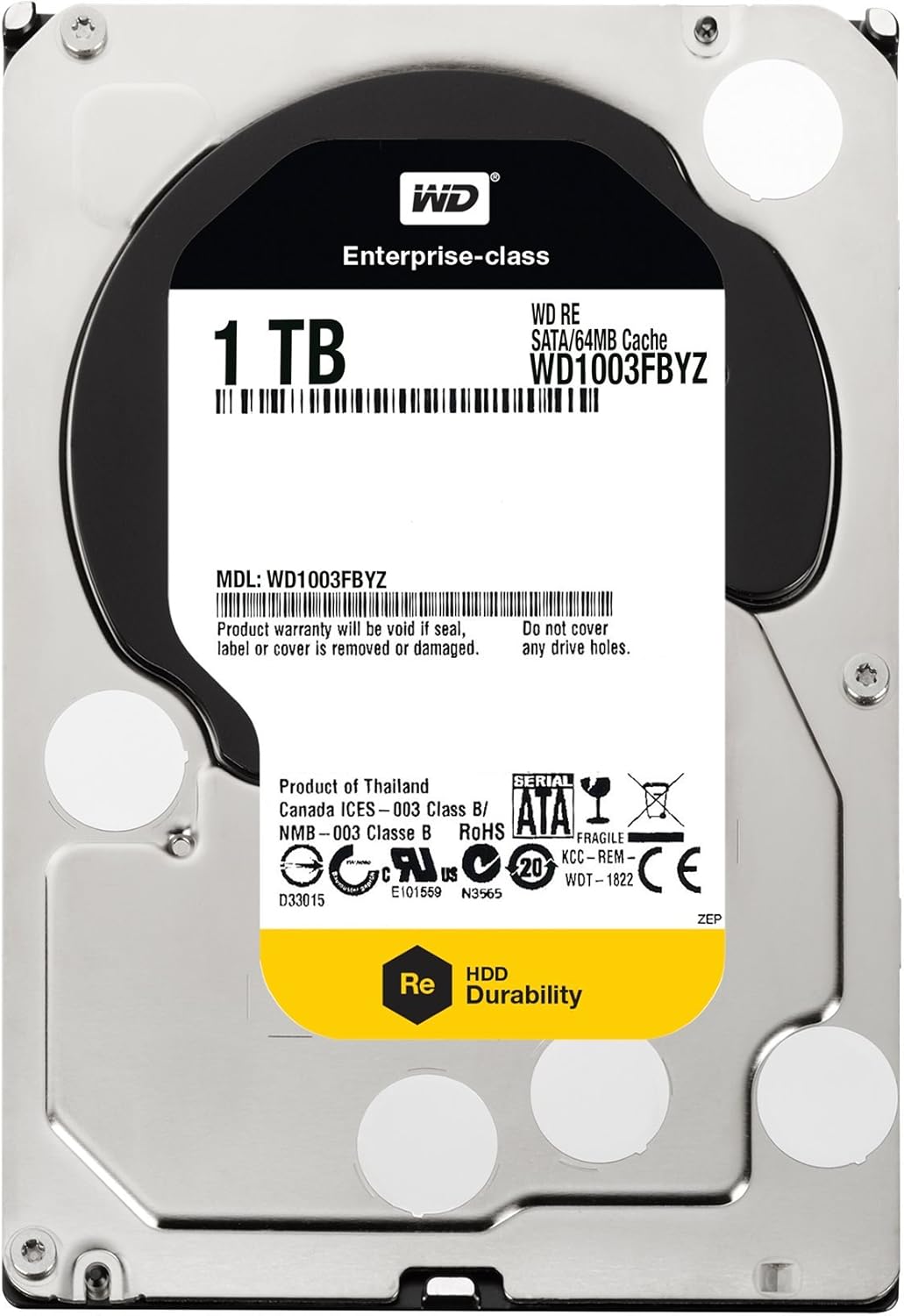 1 TB 7200 RPM SATA III Enterprise Hard Drive F65761