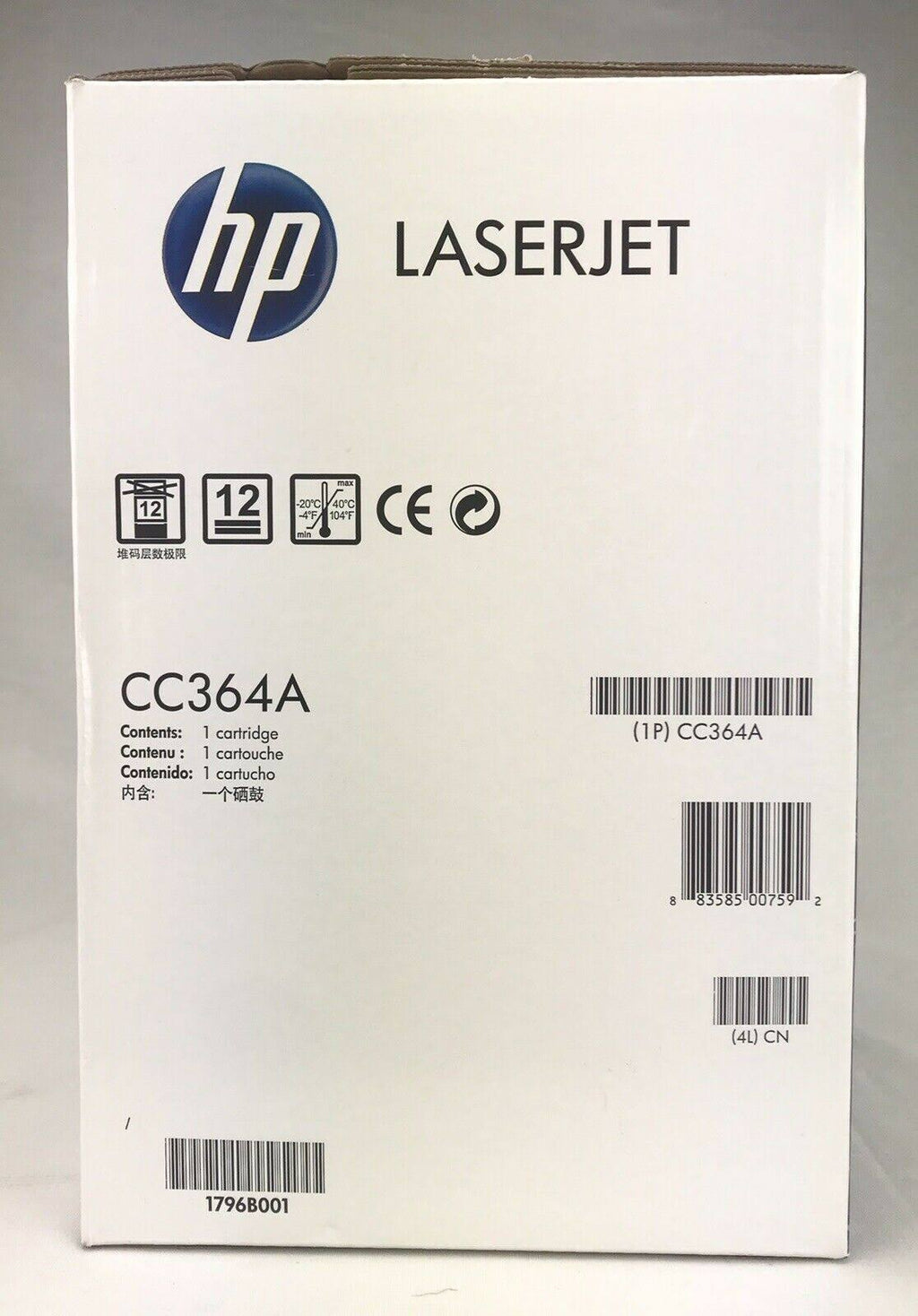 Black Toner Cartridge R396813