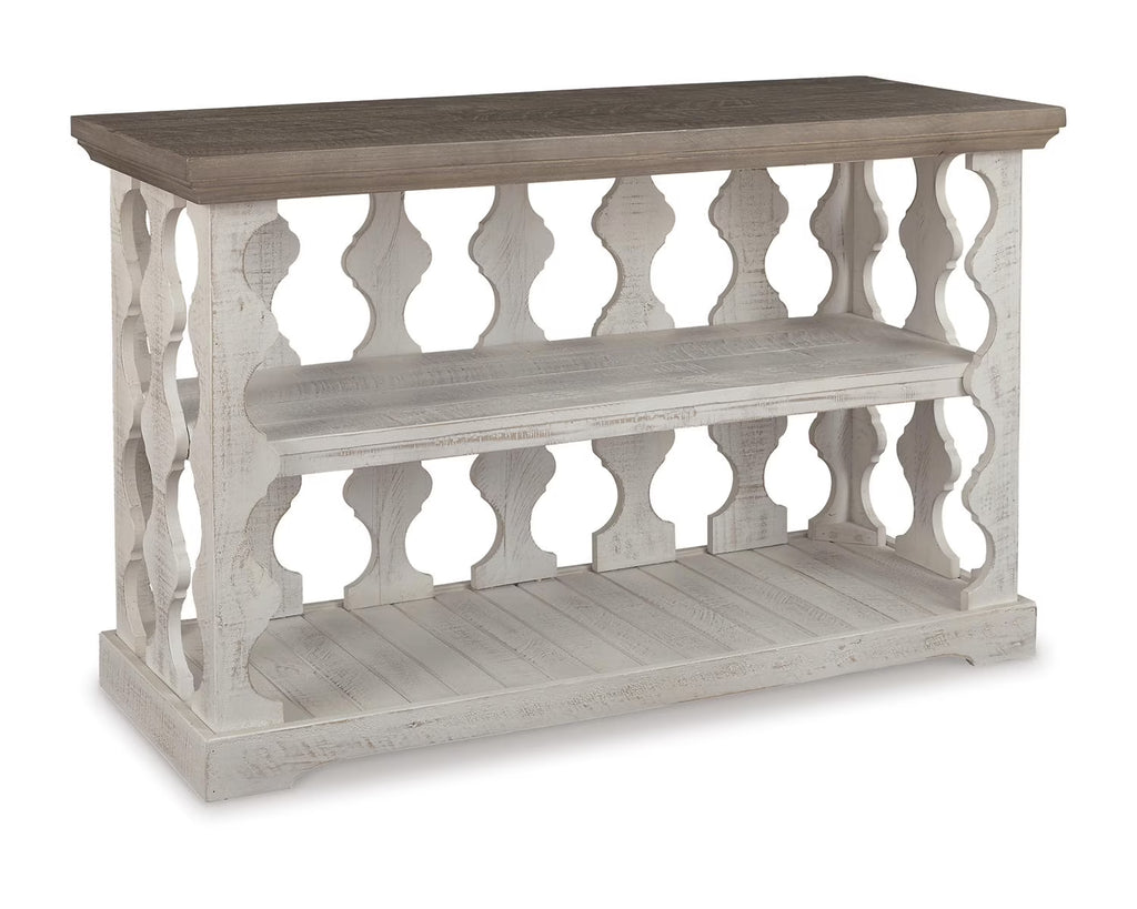 Gray/White Sofa Console Table J642625