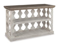 Gray/White Sofa Console Table J642625