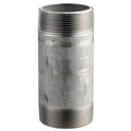 SS 304/304L Schedule 80 Seamless Extra Heavy Pipe Nipple 1-1/4X4-1/2 NPT Male Pkg Qty 10 I146