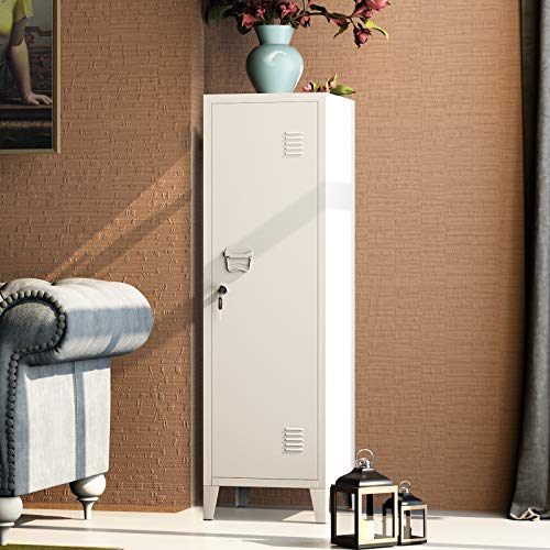 Metal Storage Cabinet with Doors and Shelves N8615