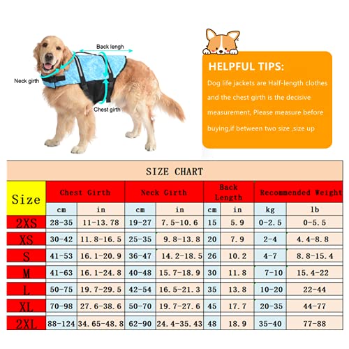 Adjustable Dog Life Jacket with Reflective Stripes Z901088