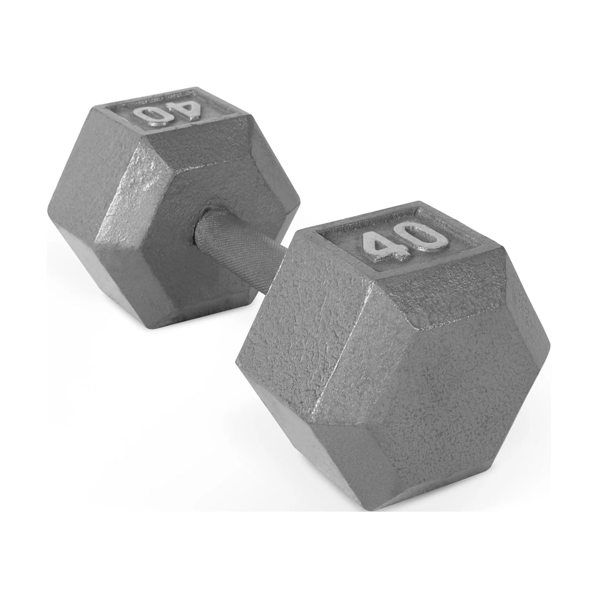 25lb Cast Iron Hex Dumbbell F19385