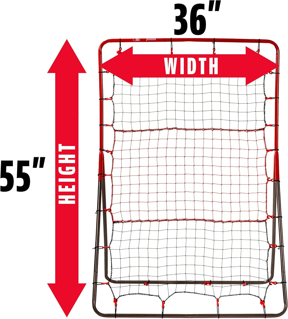 3-Way Baseball Softball Rebounder Net U7289
