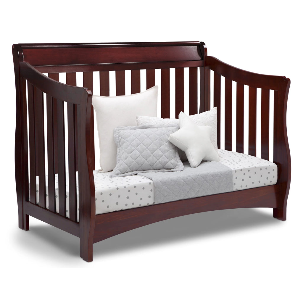 Black Cherry Espresso 4-in-1 Convertible Crib C4490