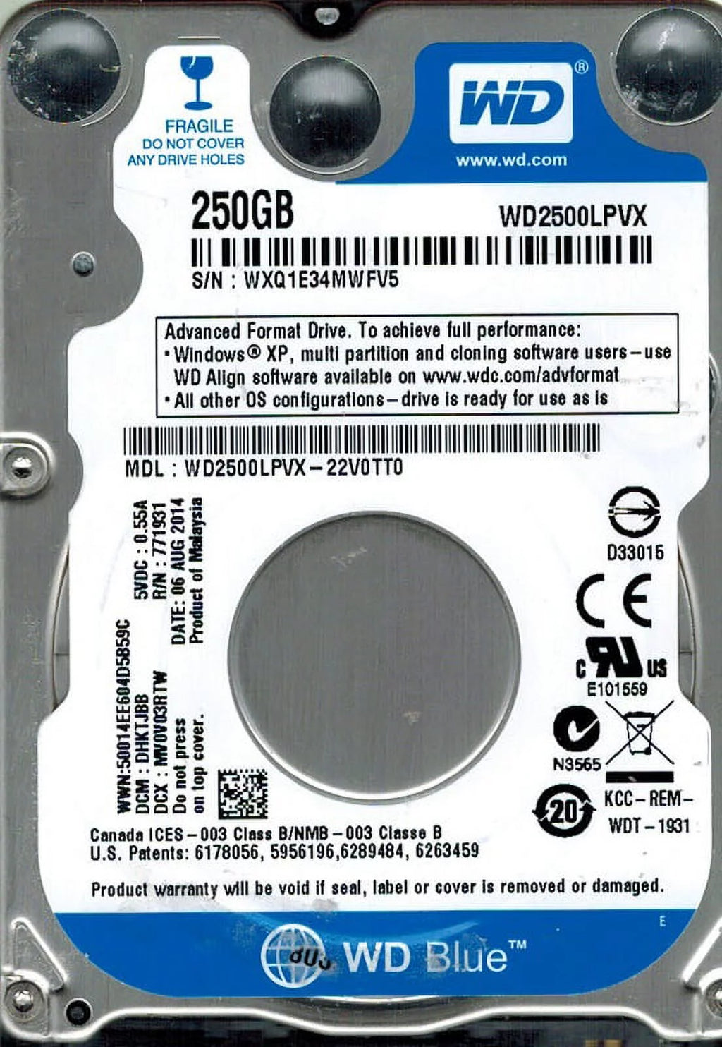 500GB W690013