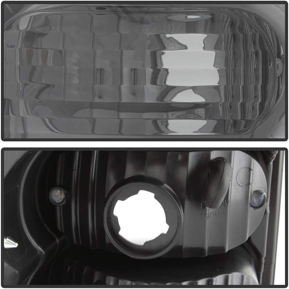 Smoked Lens LED Tail Lights Brake Lamps Assembly F451025