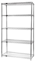 Chrome 5-Shelf Unit C8255