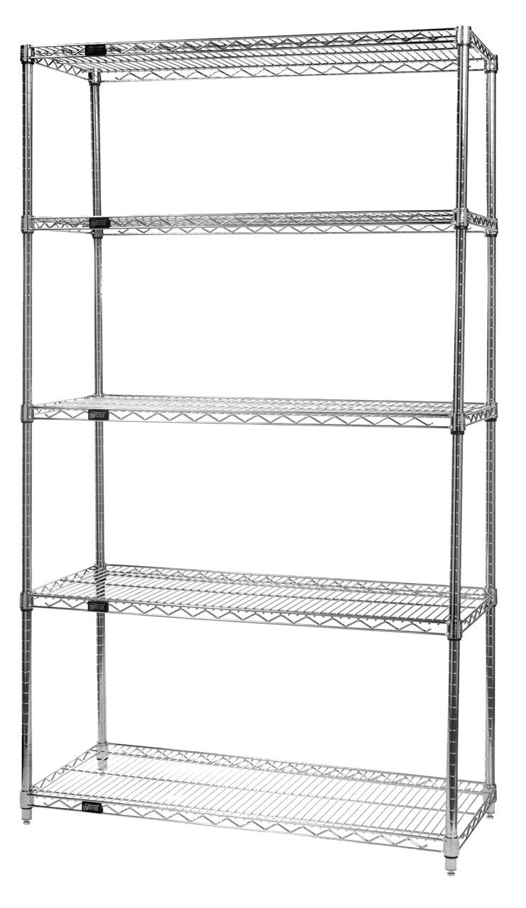Chrome 5-Shelf Unit C8255