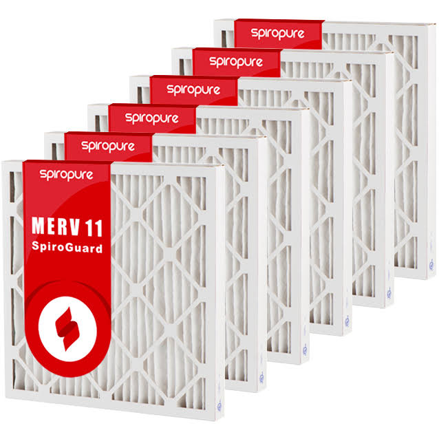 MERV 11 AC & Furnace Filters 6 Pack L550