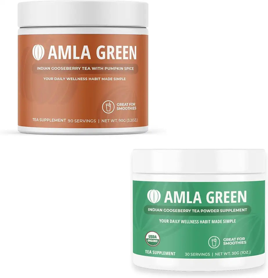 Organic Vegan Amla Powder & Green Tea Supplement E167504