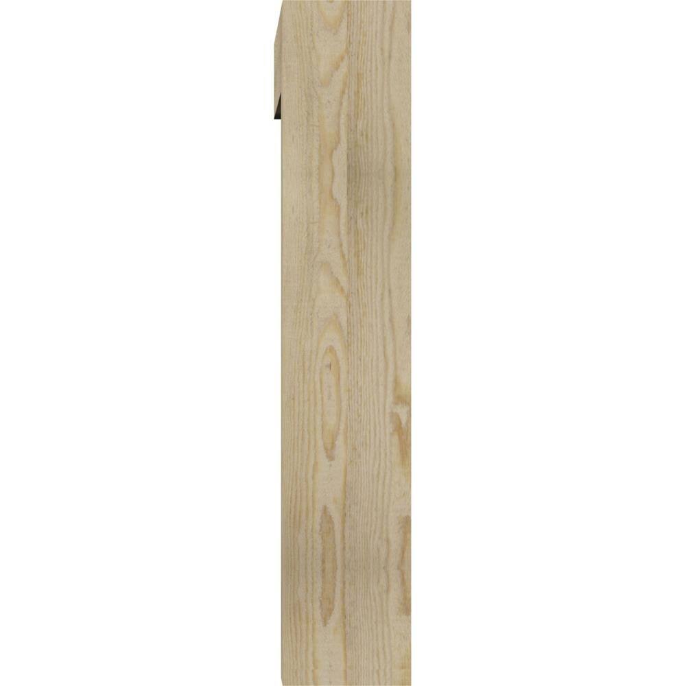 6x22W x 24x22D x 32x22H Douglas Fir Bracket with Offset Brace X354900