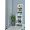 Solid Wood Ladder Bookcase L12024