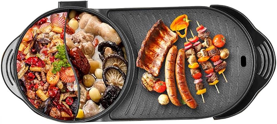 Hot Pot with Grill 2 IN 1, 1500W, Capacity for 3-4 People X344