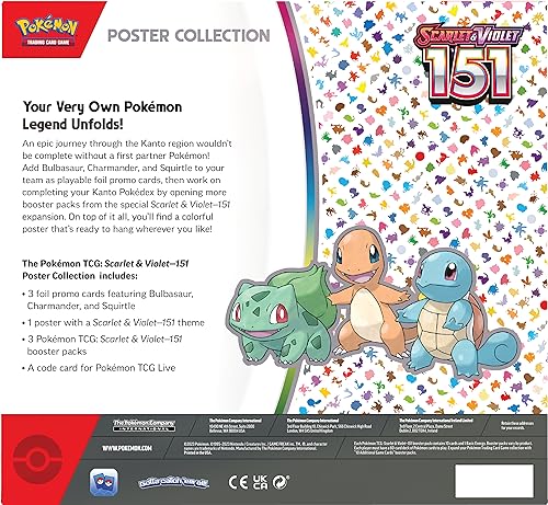 Pokemon TCG Scarlet & Violet 3.5 Poster Collection B199735