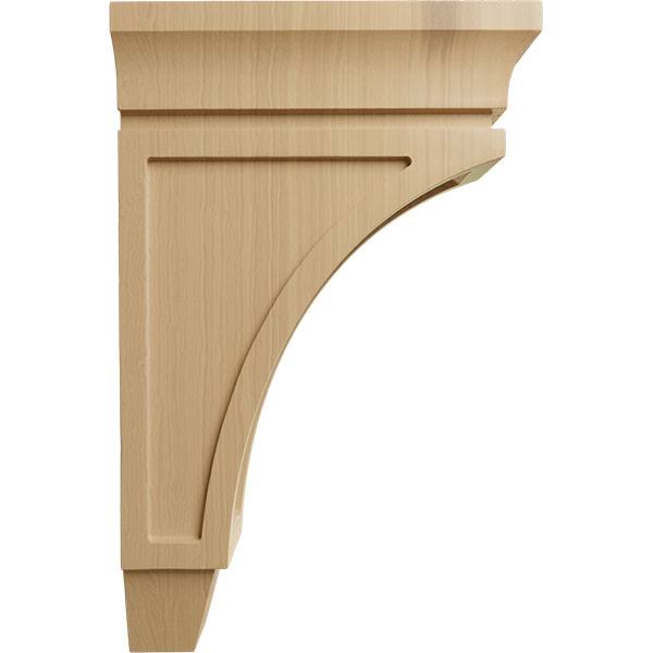 4 1/2 inchw x 9 inchd x 14 inchh Large Cherry Wood Corbel I119