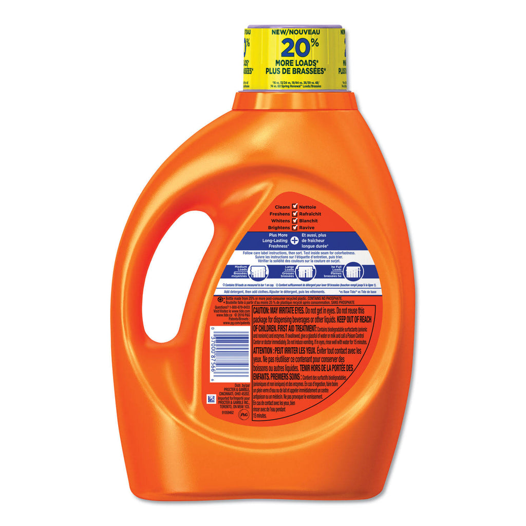 Liquid Laundry Detergent 92oz Bottle 4/Carton C34483