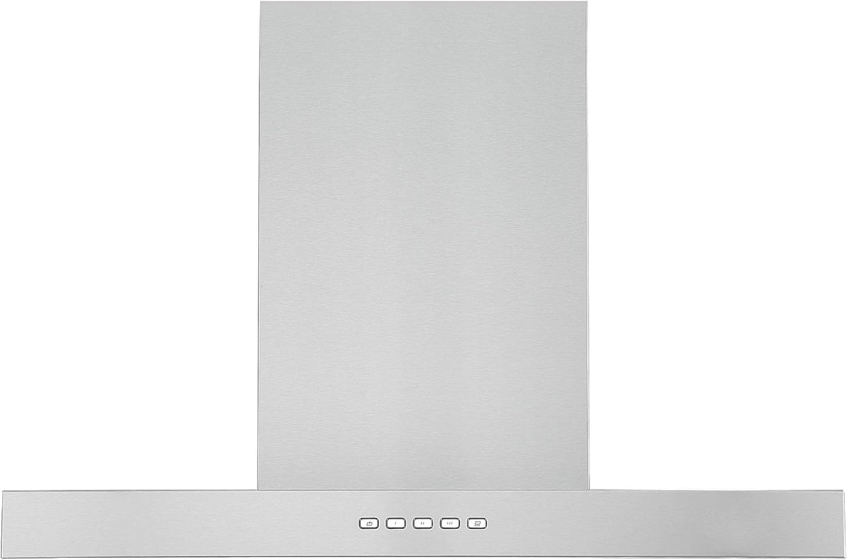 30” 600 CFM Wall-Mounted Convertible Rectangular Range Hood with LED Lights Stainless Steel Z3512
