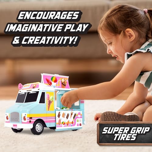 12” Ice Cream Food Truck with 16 Pieces F640139